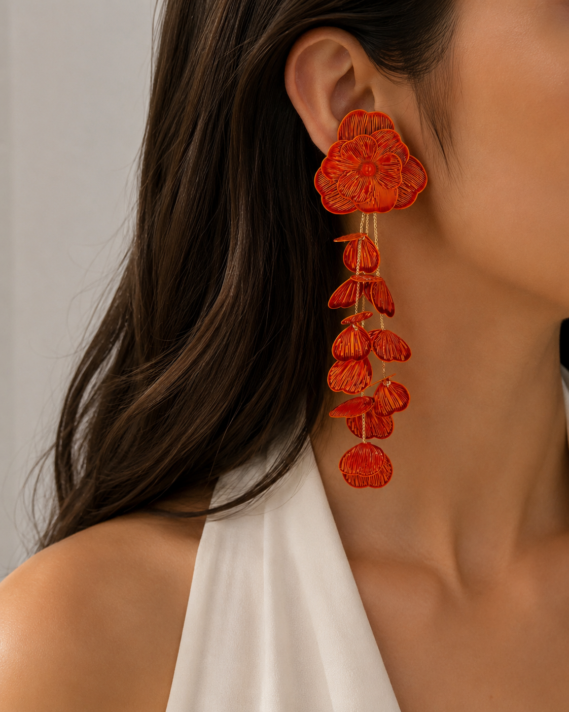 Caravanas Orange