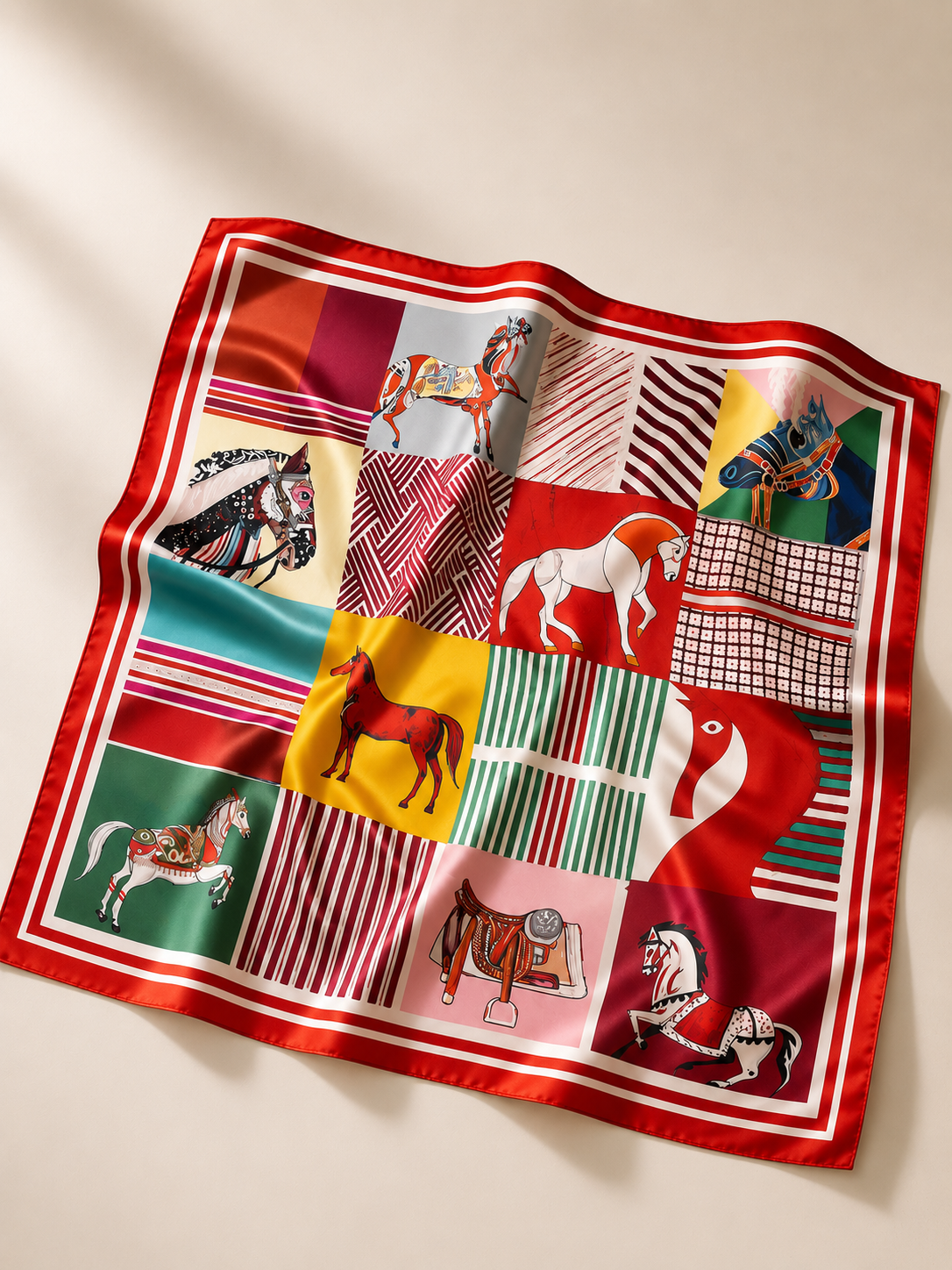 Pañuelo Horse rojo