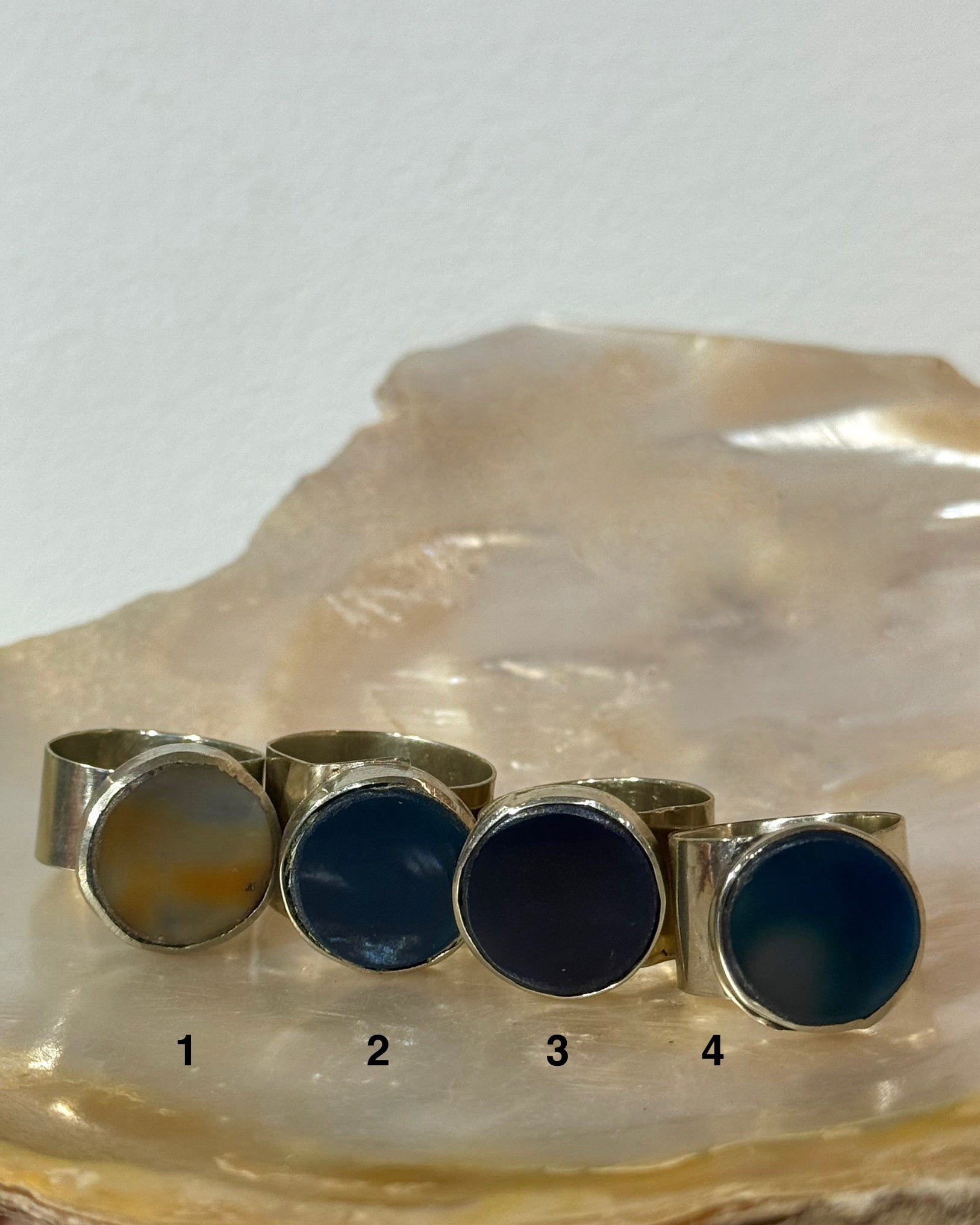 Anillos Ágatas